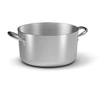 Ballarini Profesional Cacerola Media con 2 Asas, Aluminio, Gris, 20 cm