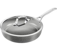 Ballarini Salina - Sartén con tapa (28 cm, cerámica antiadherente, base de titanio, resistente a los arañazos, apta para inducción)