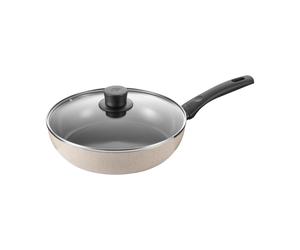 Ballarini Sartén cerámica con tapa de vidrio Ballarini Ledro 28 cm