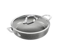 Ballarini Sartén para servir con tapa de vidrio Salina Ceramic Granit 28 cm
