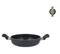 Ballarini Tegame 2 Mangos Aluminio Antiadherente Antracite cm 24