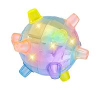 Balle D'activation - 1 Jouet De Balle Sautante, Balles D'activation Colorées Alimentées Par Batterie Avec Lumière Et Musique, Jouet De Saut Automatique | 4,92 Pouces, Idéal Pour Les Jeux Intérieurs Et