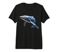 Ballena Azul Ballenas Azules Canción de Ballena Buceador Camiseta Premium