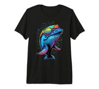 Ballena Azul Ballenas Azules Canción de Ballena Buceador Camiseta Premium