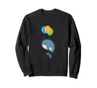 Ballena Azul cuelga de Globo Sudadera
