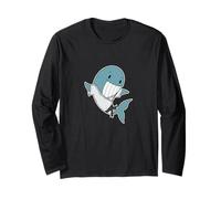 Ballena Azul Hace Karate Manga Larga