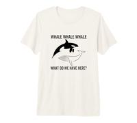 Ballena Ballena Ballena ¿Qué Tenemos aquí? Animal Océano Divertido Camiseta Premium
