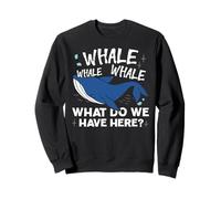Ballena Ballena Ballena ¿Qué tenemos aquí Animal Pun Sudadera