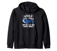 Ballena Ballena Ballena ¿Qué tenemos aquí Animal Pun Sudadera con Capucha
