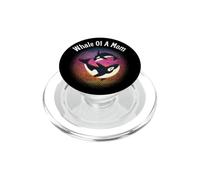 Ballena de una mamá Orca | Mamá Amante del océano | Animal Retro del océano PopSockets PopGrip para MagSafe
