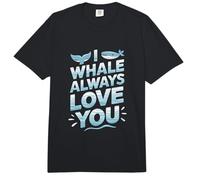 Ballena Divertida I Whale Always Love You Comfort Colors Adult Heavyweight T-Shirt