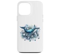 Ballena Festiva de Navidad: Winter Wonder Land Carcasa para iPhone 13 Pro MAX