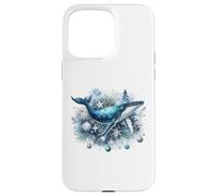 Ballena Festiva de Navidad: Winter Wonder Land Carcasa para iPhone 15 Pro MAX