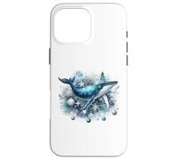 Ballena Festiva de Navidad: Winter Wonder Land Carcasa para iPhone 16 Pro MAX