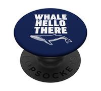 Ballena Hola Allí PopSockets PopGrip Adhesivo