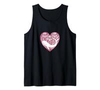Ballena Iris Orca Floral Art Design Camiseta sin Mangas