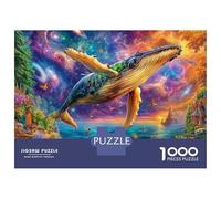Ballena Puzzle 1000 Piezas para La Familia-Rompecabezas Difícil, Apto para Adultos Y Adolescentes A Partir De 14 Años 52x38cm/1000pcs