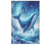 Ballena Rompecabezas Adultos 1000 Piezas De Madera Juguete De Puzzle Desafío Del Cerebro Para Niños, Inteligencia (78×53cm)