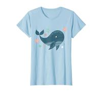 Ballenas Azules I Ballena Azul Dulce I Ballena Mar Niños Camiseta