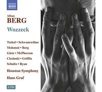 Ballentine, Frederick; Berg, Nathan; Ciesinski, Katherine; Dawson, Julia; Gietz, Gordon; Griffin, Calvin; McPherson, Robert; Molomot, Marc; Ryan, Brenton; Schultz, Samuel; Schwanewilms, Anne; Trekel, Roman - BERG, A.: Wozzeck [Opera] (Trekel, Schwanewilms, Molomot, N. Berg, Houston Symphony, Graf)