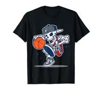 Baller to The Bone Skull Basketball Hip-Hop Camiseta