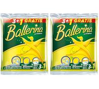 Ballerina - Bayeta Amarilla 3+1 Unidades - La Original (Paquete de 2)