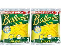 Ballerina - Bayeta Amarilla 3 Unidades - La Original (Paquete de 2)