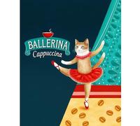 Ballerina Cappuccina: Trend Cute Notebook | 110 pages, 7.5 x 9.25"