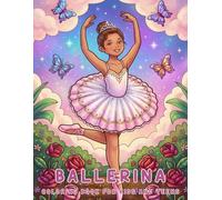 Ballerina Coloring Book for Kids and Teens