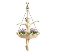 Ballerina Hanging Planter - Sculptural Resin Basket | Indoor Decor, Unique