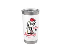 Ballers Baseball Collegiate Sports PAFI339 Vaso térmico de acero inoxidable de doble pared
