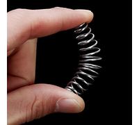 Ballestas, Resorte templado plateado de 3-6cm, alambre acero, resorte compresión, accesorios for tijeras jardinería, 1-5 uds(L 1pc)