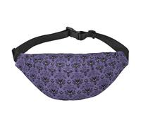 Ballet, cascanueces, baile de Navidad, adecuado para deportes, correr, viajar, al aire libre, riñonera unisex para hombres y mujeres, Mansión embrujada, Talla única, Mochila para bicicleta