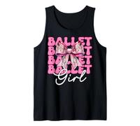 Ballet Chica Bailarina Bailarina Bailarina Camiseta sin Mangas