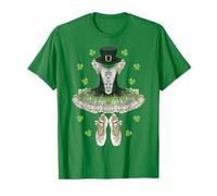 Ballet Danza Bailarina Día de San Patricio Irlandés Día de Las Pattys Camiseta