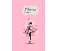 Ballet-Inspired Women’s Hardcover Journal (Pink) - Wide Ruled (≈8 mm) | 5.5″×8.5″ (13.97×21.59 cm) Portable Notebook for Everyday Writing: Pastel Pink ... • Lined Notebook for School, Work & Home