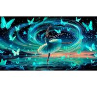 Ballet Puzzle de 1000 Piezas Rompecabezas para Adultos Rompecabezas 1000 Piezas para Adultos para Amantes o Amigos Rompecabezas imposable 38x52cm/1000pcs