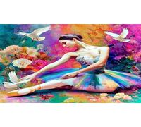 Ballet Puzzle Imposible,desafío for Adults Entretenimiento Creativo 1000 Piezas Obra de Arte de Juego de para Adultos, Regalos a Partir de 14 Años 75x50cm/1000pcs