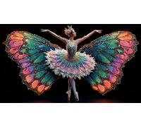 Ballet Puzzle Imposible,desafío for Adults Entretenimiento Creativo 1000 Piezas Obra de Arte de Juego de para Adultos y niños 38x52cm/1000pcs