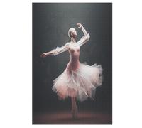 Ballet Puzzle Niños 1000 Puzzles de Madera - Kit de bricolaje Relax Juegos para adolescentes y adultos Regalos (78 × 53 cm)