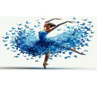 Ballet Puzzles Imposible,desafío for Adults Entretenimiento Creativo 1000 Piezas Obra de Arte de Juego de para Adultos, Regalos a Partir de 14 Años 75x50cm/1000pcs