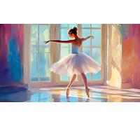 Ballet Puzzles Imposible,desafío for Adults Entretenimiento Creativo 1000 Piezas Obra de Arte de Juego de para Adultos, Regalos a Partir de 14 Años 75x50cm/1000pcs