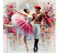 Ballet Puzzles Imposible,desafío for Adults Juego edugatoivo 1000 Piezas Obra de Arte de Juego de para Adultos y Niños a Partir de 12 Años 38x26/1000pcs