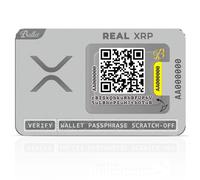 Ballet Real XRP - Billetera Fría Física de Acero Inoxidable | Almacenamiento 100% Offline | Sin Batería, Bluetooth ni Frase Semilla