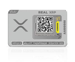 Ballet Real XRP - La Tarjeta de Almacenamiento en frío de criptomonedas más fácil, Billetera de Hardware de criptomonedas con Soporte para múltiples Monedas y NFT (uno)