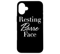 Ballet - Resting Barre Face - Ballerina Workout Adult Joke Carcasa para iPhone 16 Plus