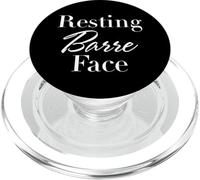 Ballet - Resting Barre Face - Ballerina Workout Adult Joke PopSockets PopGrip para MagSafe