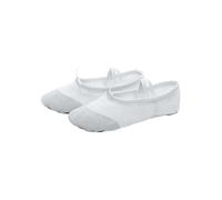 Ballet Shoes for Girls Women Kids Professional Canvas Soft Sole Dance Shoes Yoga Gymnastics White Size 36