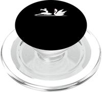 Ballet Swan Queen | Aves acuáticas | Amante de los cisnes PopSockets PopGrip para MagSafe