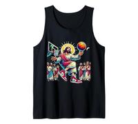 Ballin con el Mesías Únete a la Comunidad de Baloncesto de Jesús Camiseta sin Mangas